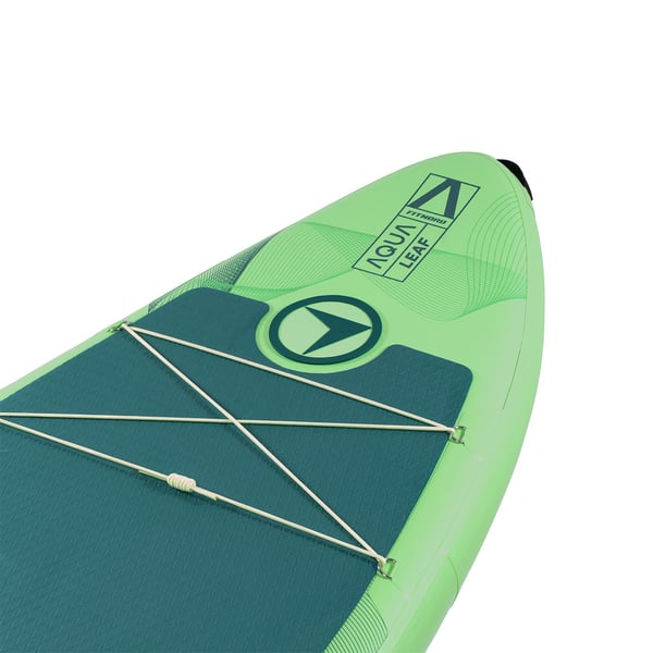FitNord Aqua Leaf 340 SUP-lautasetti, vihreä (kantavuus 200 kg, lasikuitumela) G2 6