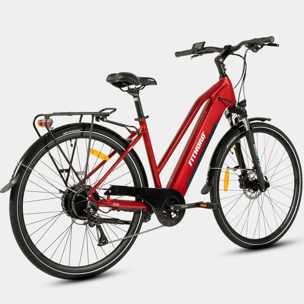 FitNord Ava 300 Sähköpyörä 2024, punainen (720 Wh tehoakku) 8