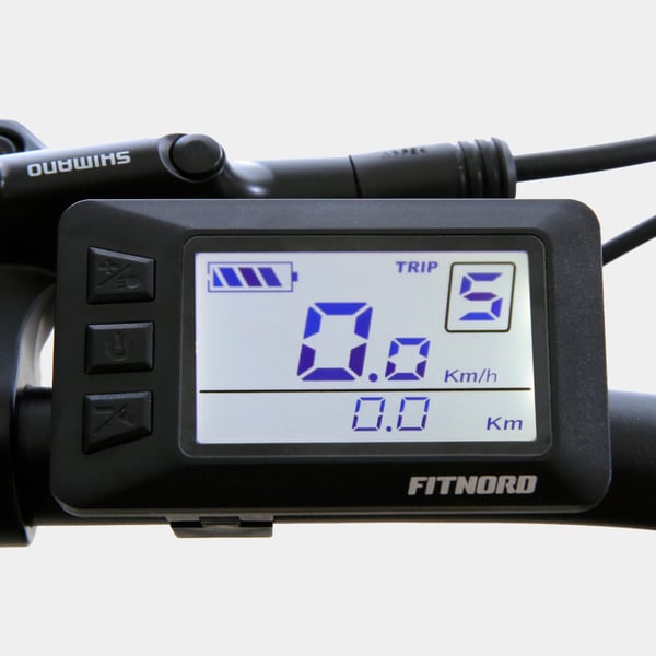 FitNord Ava 300 Sähköpyörä, musta (720 Wh tehoakku) 8
