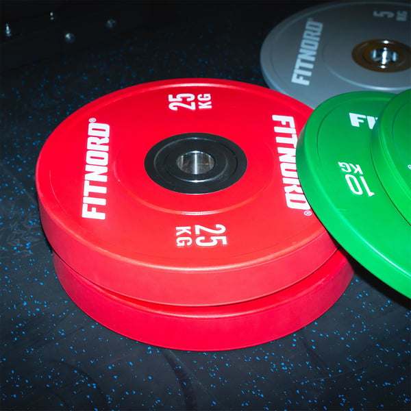 FitNord Competition Bumper Levypaino 25 kg 2