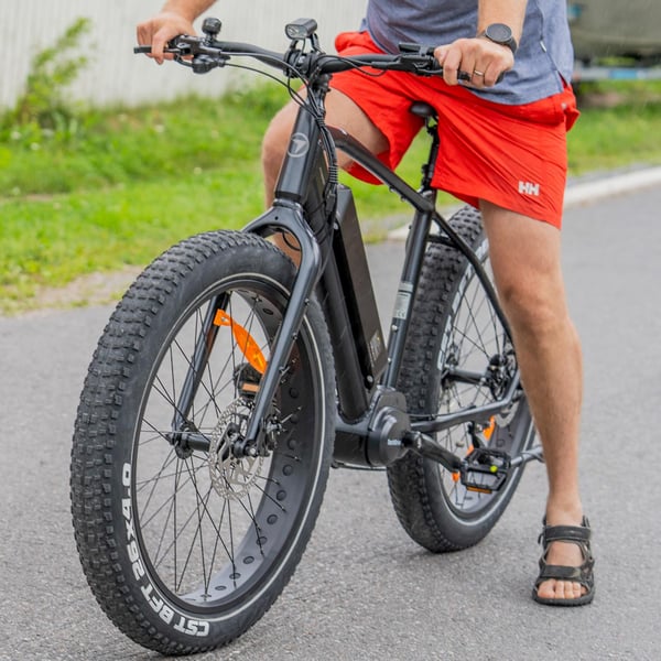 FitNord Rumble 500 Sähköfatbike, musta (720 Wh tehoakku) 14