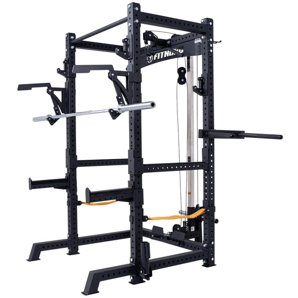 FitNord GG Dungeon Power Rack Kyykkyhäkki lisäosilla