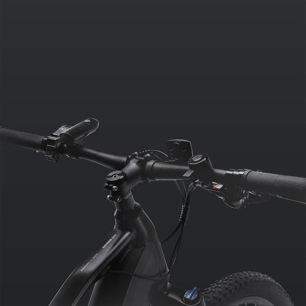FitNord Ranger 300 Sähkömaastopyörä 2024, musta (720Wh tehoakku) 11