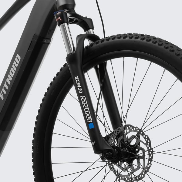 **OUTLET** FitNord Ranger 300 Sähkömaastopyörä G2, musta, 53cm, 29", 360 Wh akku 4