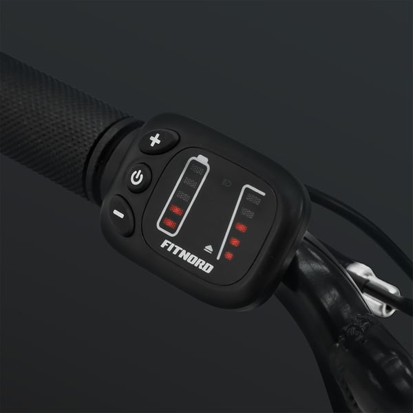 FitNord Ranger Urban Jr. Sähkömaastopyörä, musta (360 Wh tehoakku) 8