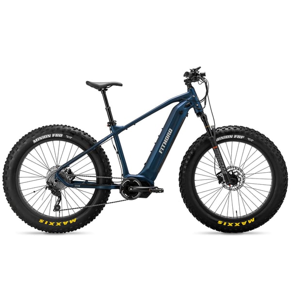 FitNord Rumble 1000 Sähköfatbike 2024, sininen (856 Wh tehoakku) 1