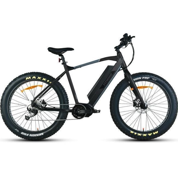 **OUTLET** FitNord Rumble 1000 sähköfatbike, 2021, musta, 46cm 1