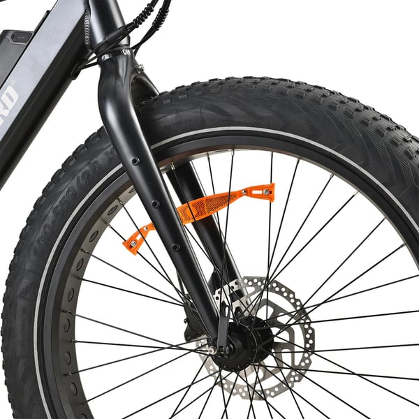 FitNord Rumble 500 Sähköfatbike, musta (720 Wh tehoakku) 7