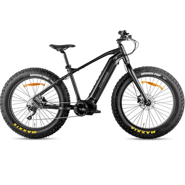 FitNord Rumble 900 Sähköfatbike, musta (882 Wh tehoakku) 2