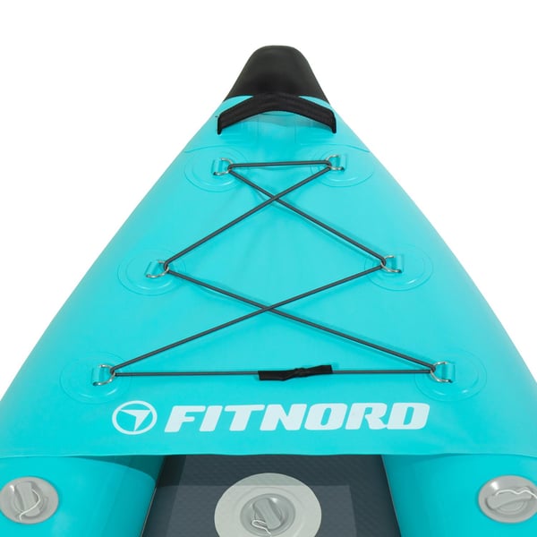 FitNord Seal One ilmatäytteinen kajakki, turkoosi  (1-istuttava) 5
