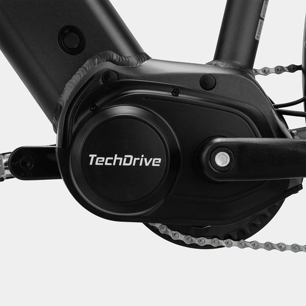 FitNord Venture 500 Sähköpyörä 2024, musta (612 Wh akku) 12