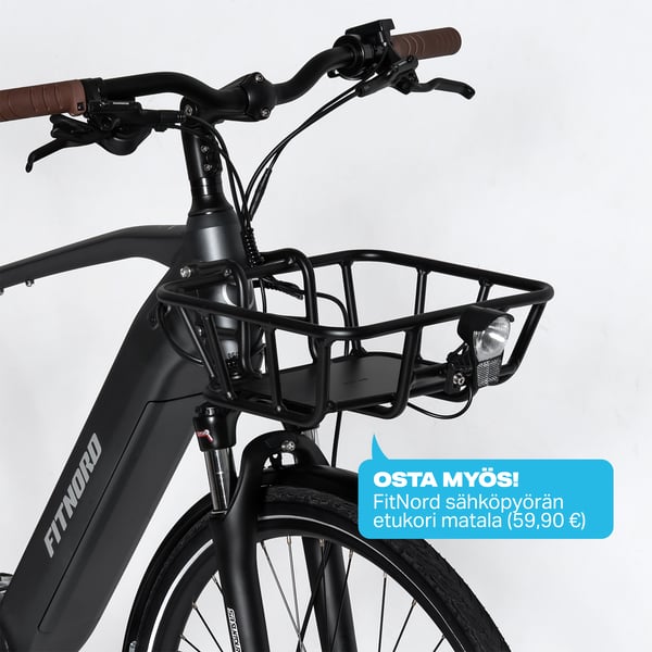 FitNord Venture 500 Sähköpyörä G2, musta 7