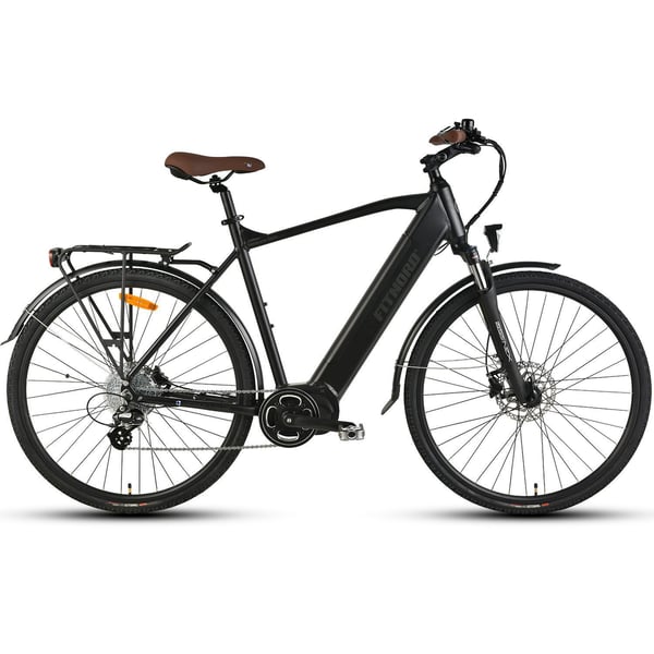 **OUTLET** FitNord Venture 500 Sähköpyörä, 2021, musta, runko 52cm 1