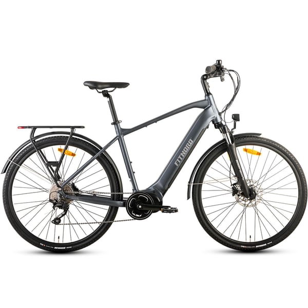 **OUTLET**FitNord Venture 700 Sähköpyörä, grafiitti, 58cm (720 Wh tehoakku) 1