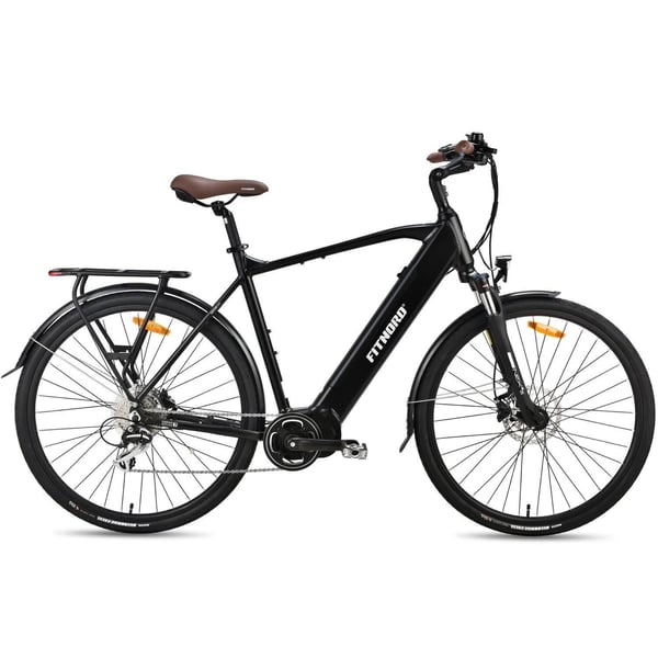 **OUTLET** FitNord Venture 500 Sähköpyörä, musta (630 Wh tehoakku) Runko 52 cm 1