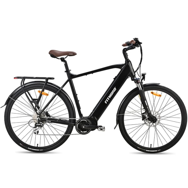 **OUTLET** FitNord Venture 500 Sähköpyörä, 2021, musta, runko 52cm 1