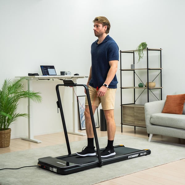 FitNord Walk 300+ Juoksu- ja Kävelymatto Käsikahvoilla *VOITELUVAPAA* 2