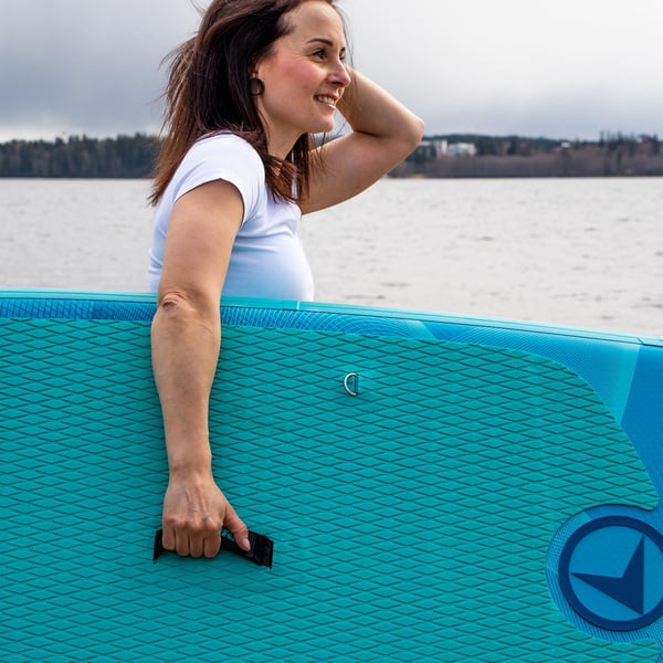FitNord Aqua Apex 380 SUP-lautasetti (kantavuus 150 kg, lasikuitumela) 8