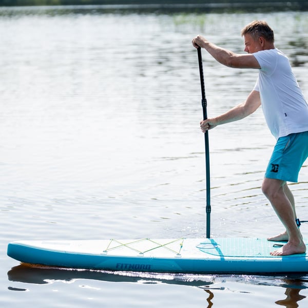 FitNord Aqua Apex 380 SUP-lautasetti (kantavuus 150 kg, lasikuitumela) 12