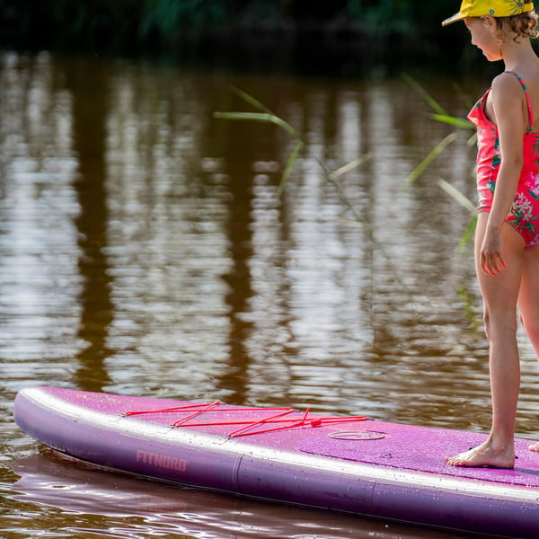 FitNord Aqua Apex 365 SUP-lautasetti (kantavuus 150 kg, lasikuitumela) 15