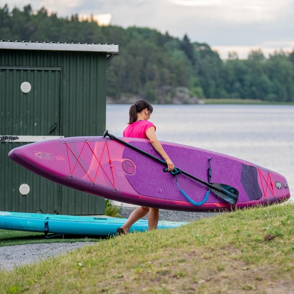 FitNord Aqua Apex 365 SUP-lautasetti (kantavuus 150 kg, lasikuitumela) 12