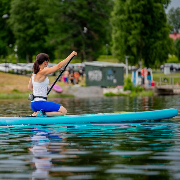 FitNord Aqua Apex 380 SUP-lautasetti (kantavuus 150 kg, lasikuitumela) 16