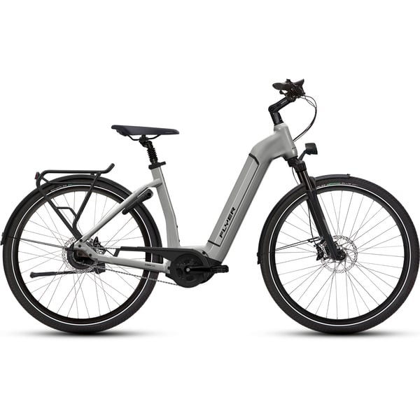 Flyer Gotour6 3.40 Sähköpyörä, Cast Silver Gloss 1