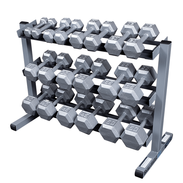 Käsipainoteline, Body-Solid, 3-tasoinen 2