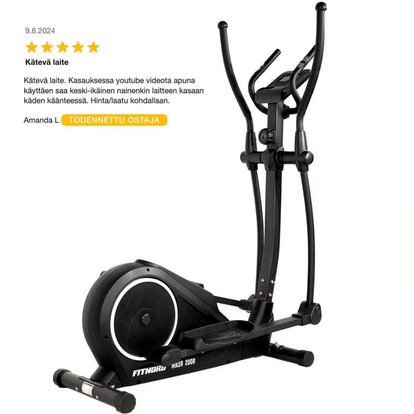 FitNord Hiker 200R Crosstrainer takavetoinen 4