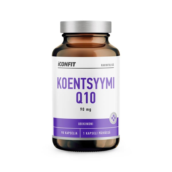 ICONFIT Koentsyymi Q10 (Ubikinoni), 90mg, N90 — Q10-kapselit 1