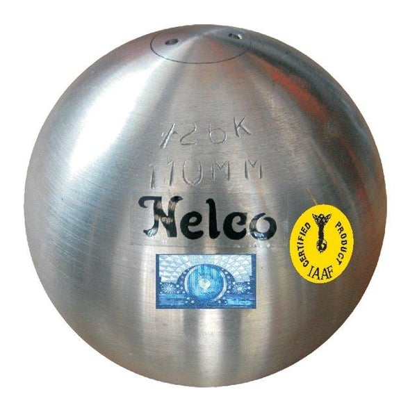 Virallinen kilpakuula 6 kg, Nelco, Alloy
