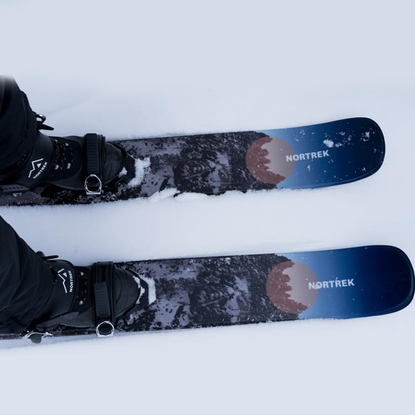Nortrek Kitka 120 liukulumikengät siteillä 3