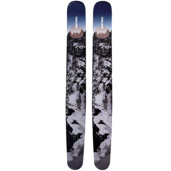 Nortrek Kitka 120 liukulumikengät siteillä 1