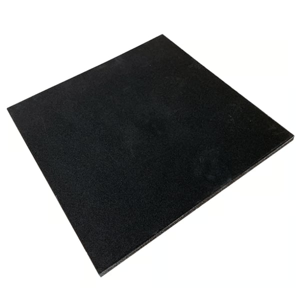FitNord Kumilaatta 1m x 1m x 15mm, musta 1