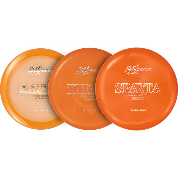 Prodiscus Starter Set - Kiekkosetti Aloittelijalle (3 kiekkoa) 1