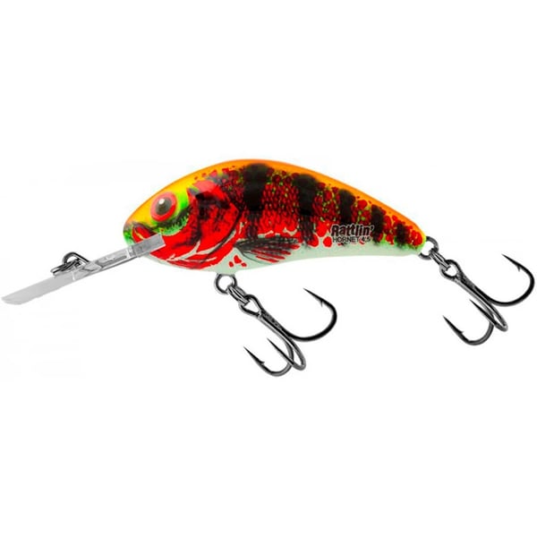 Salmo Rattlin' Hornet 5,5F 5,5 cm Vaappu, Holo Red Perch 1
