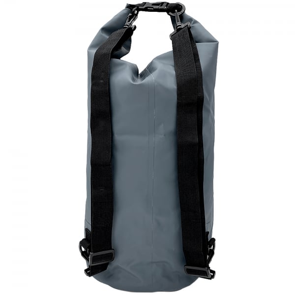 Royokamp kuivasäkki 30 L, harmaa kantohihnat