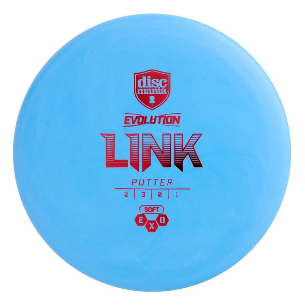 Discmania Soft Exo Link Putteri Frisbeegolfkiekko, Sininen 1