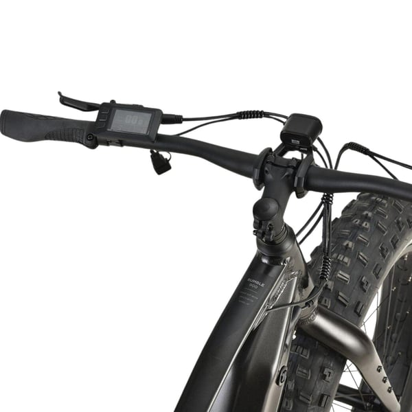 FitNord Rumble 900 Sähköfatbike, musta (882 Wh tehoakku) 4