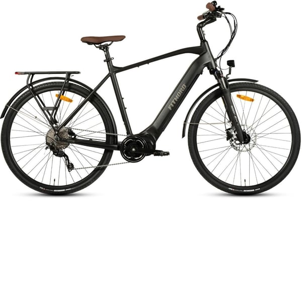 **OUTLET**FitNord Venture 700 Sähköpyörä, musta, 52cm (720 Wh tehoakku) 1