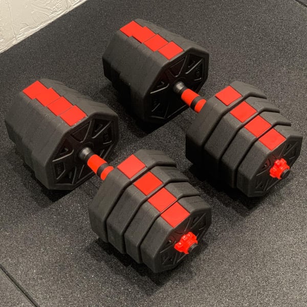 FitNord Säädettävä Vinyylipainosetti 30 kg