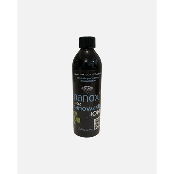 nanox siO2 nanowash ION 250ml Ionisoitu pesuainetiiviste 1/100