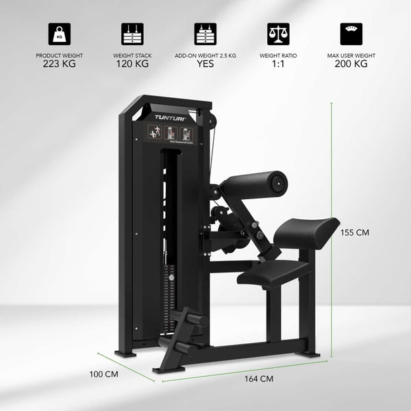 Tunturi Platinum Selkä- ja vatsalihaslaite