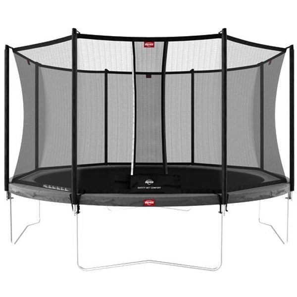 BERG Favorit Regural Trampoliini 430 cm + Turvaverkko, harmaa