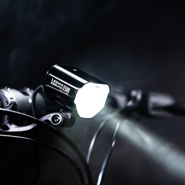 LEZYNE Ebike classic StVZO E500, sähköpyöränvalo