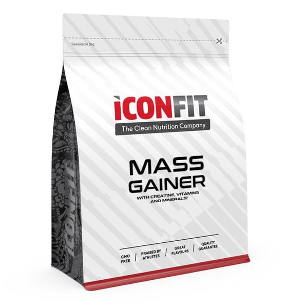 ICONFIT Mass Gainer - Vanilla (Carb 5:1 Protein) 1,5kg — Painonnousujuoma