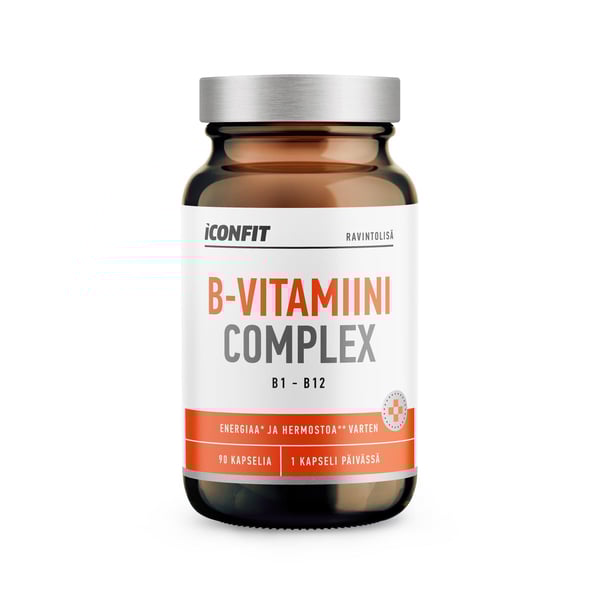 ICONFIT B-vitamiini complex (B1 - B12), N90