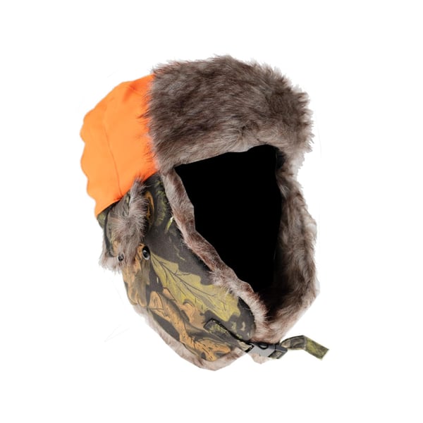 SnowFox Thermo Plus Kääntöhattu Camo/Oranssi