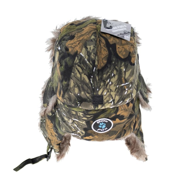 SnowFox Thermo Plus Kääntöhattu Camo/Oranssi