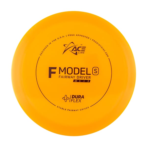 Prodigy Disc ACE Line F Model S DuraFlex Väylädraiveri Frisbeegolfkiekko, oranssi